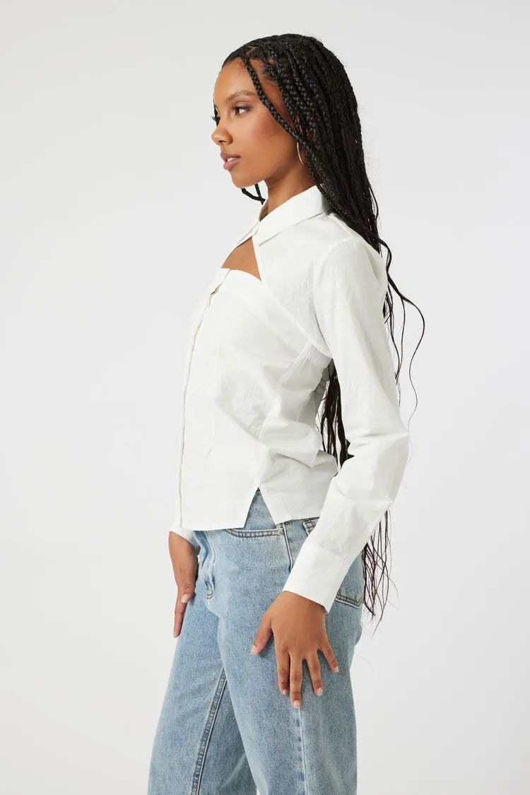 2-Piece Button-Down Shirt