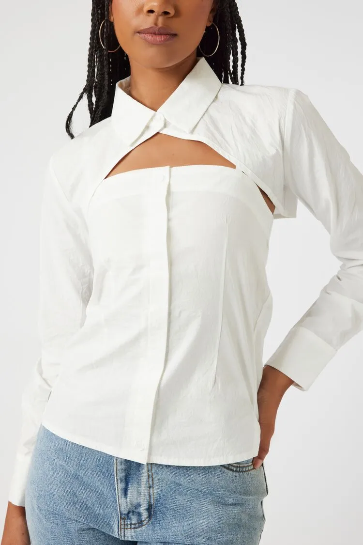 2-Piece Button-Down Shirt