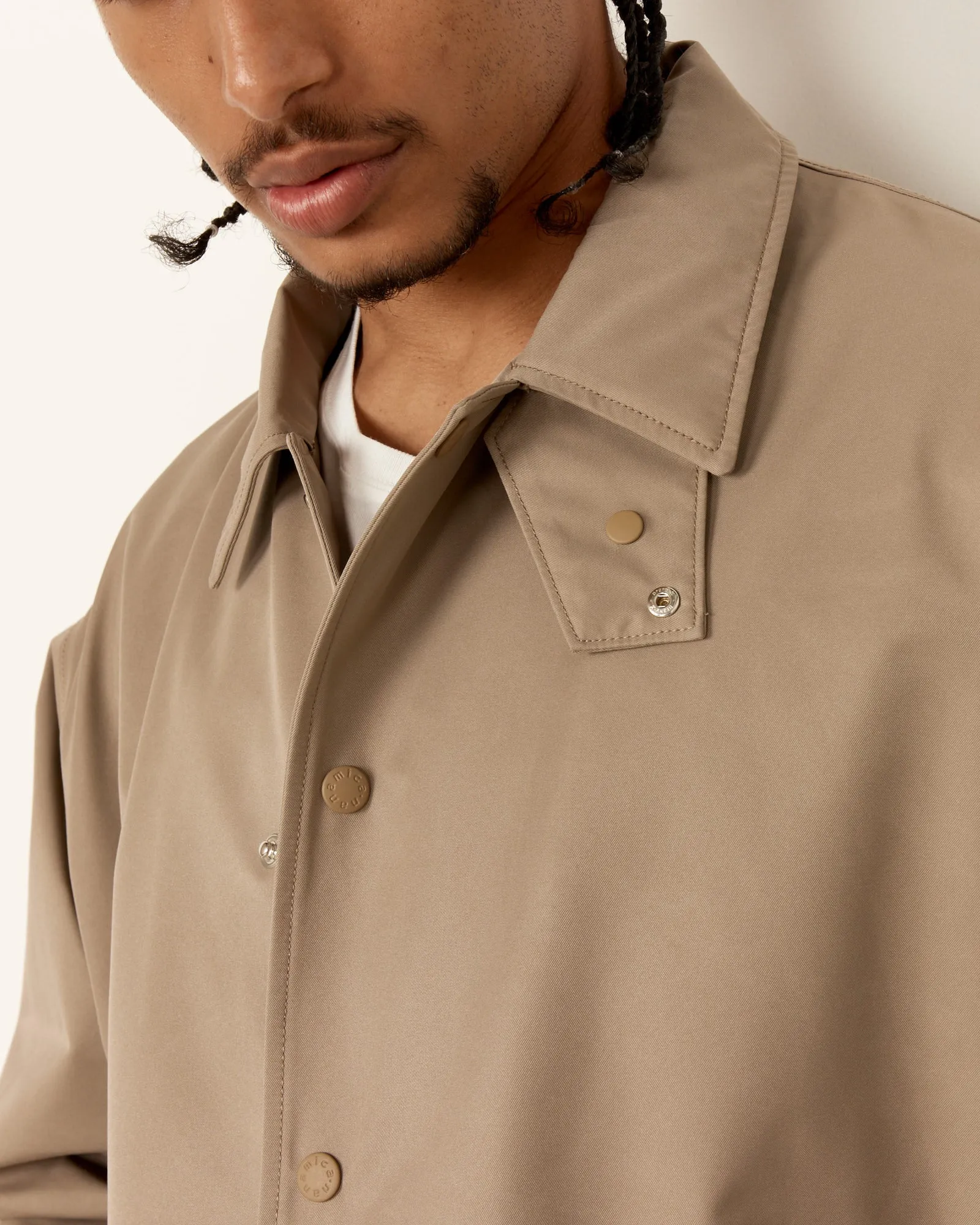 2L GORE-TEX Coach Jacket in Beige