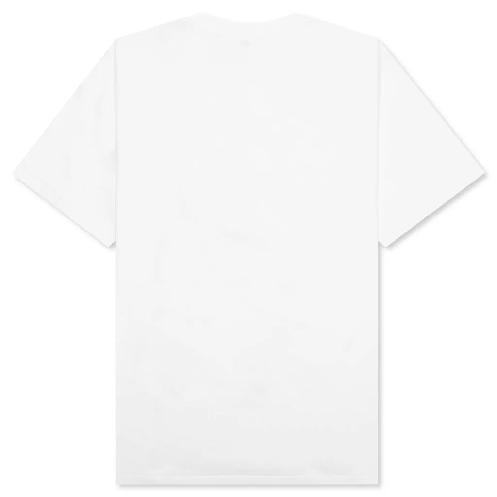 Abc Camo Crazy Busy Works Tee - White