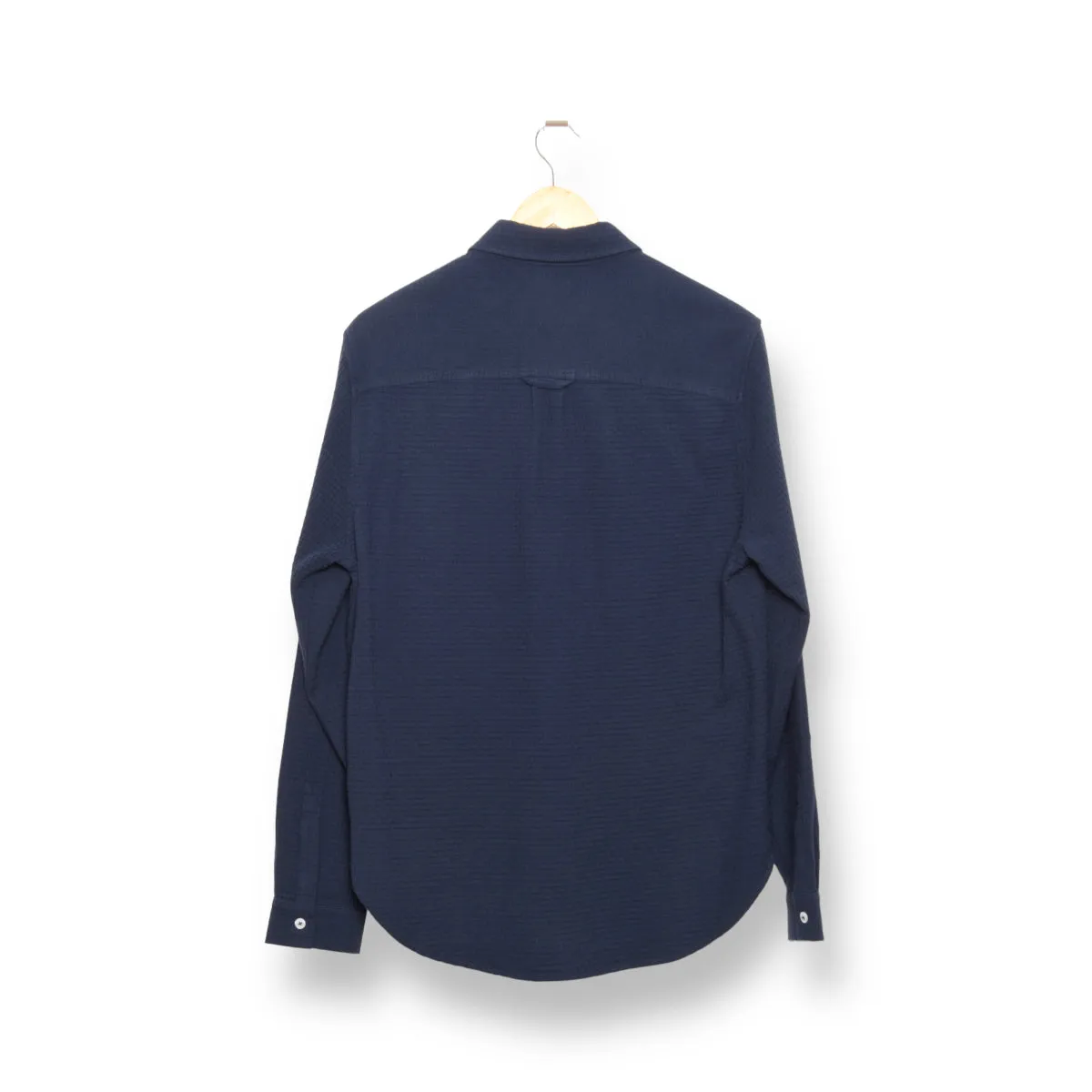 About Companions Ken shirt eco crepe navy