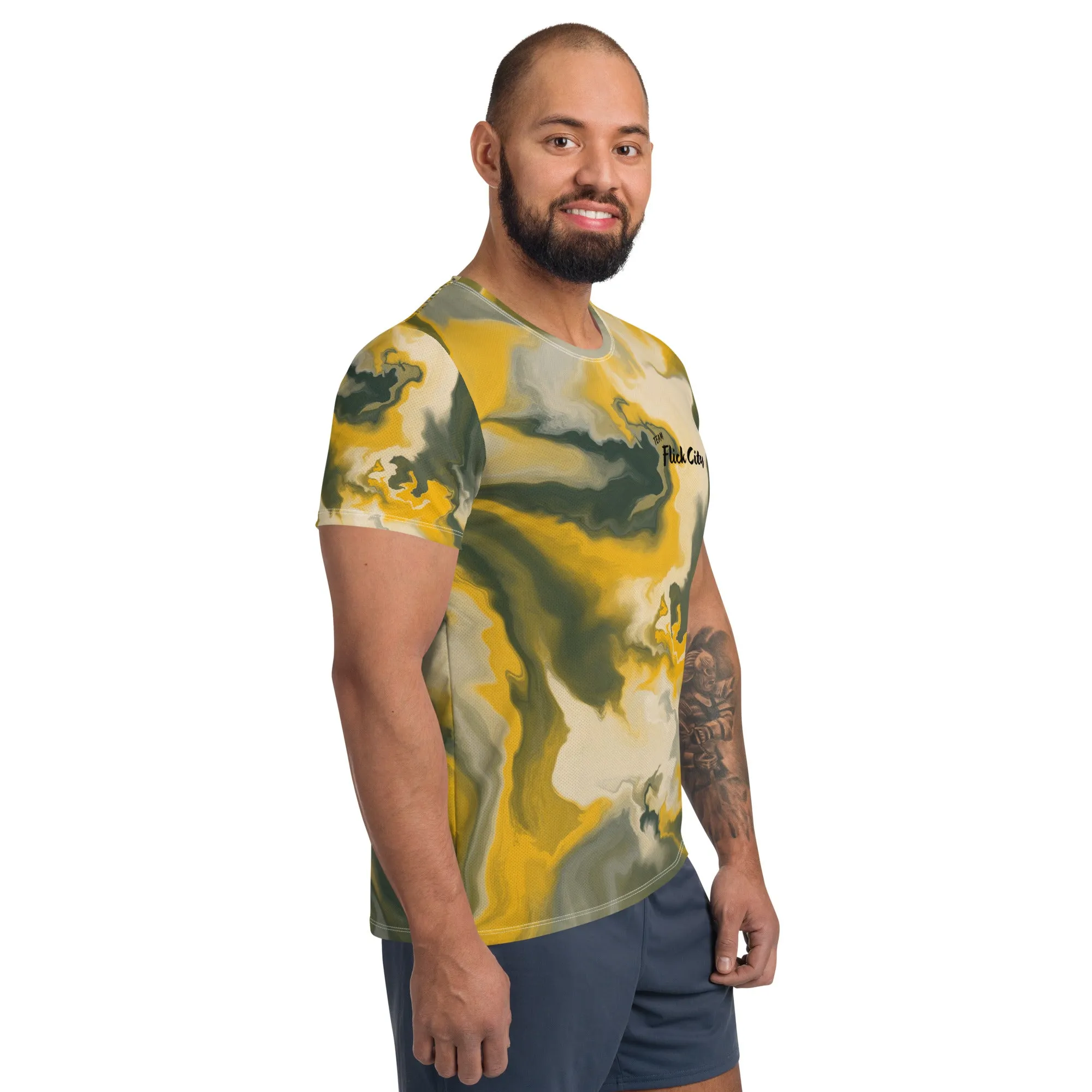 Abstract Art Men's Performance Shirt