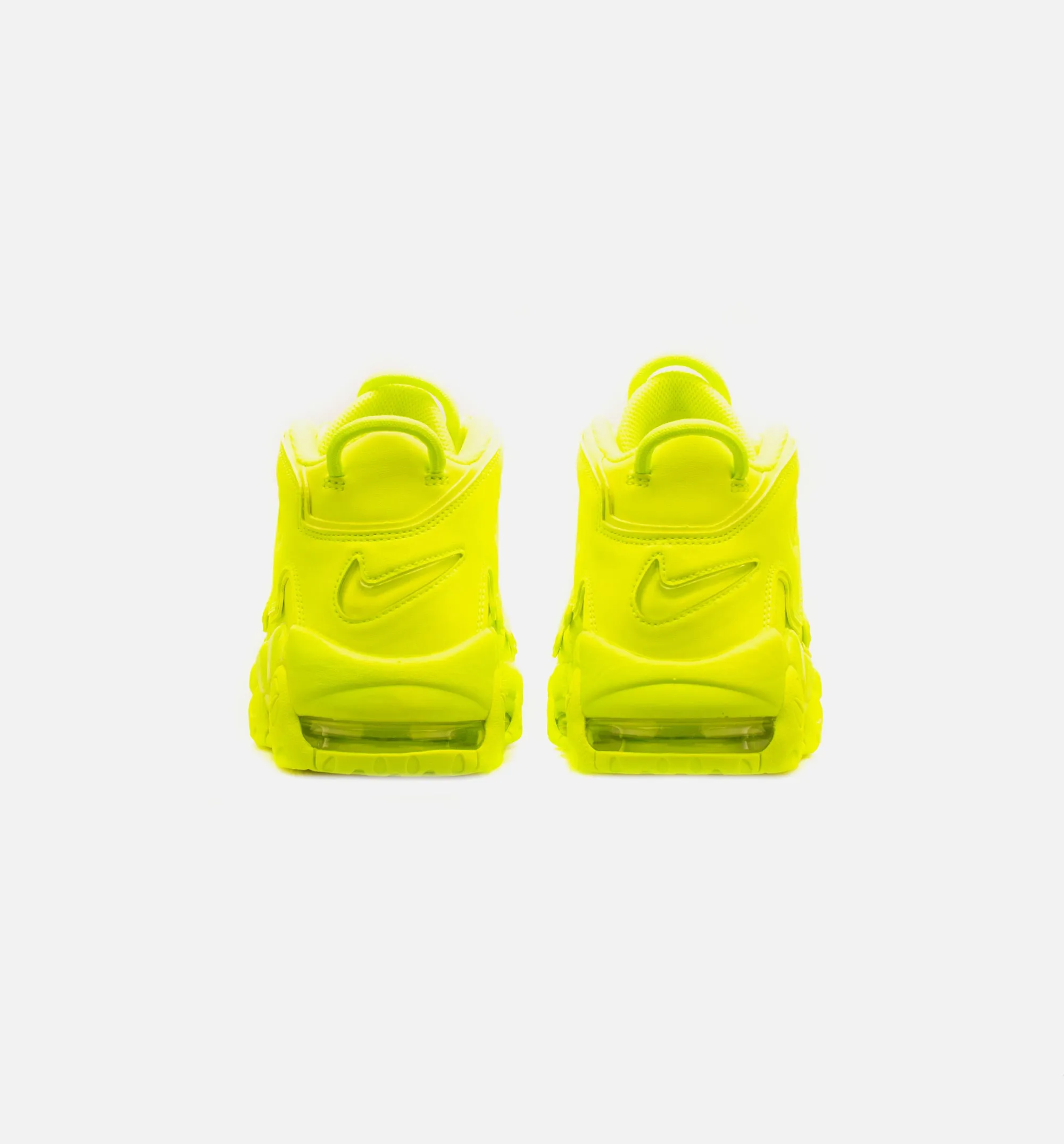 Air More Uptempo Volt Mens Lifestyle Shoes - Yellow