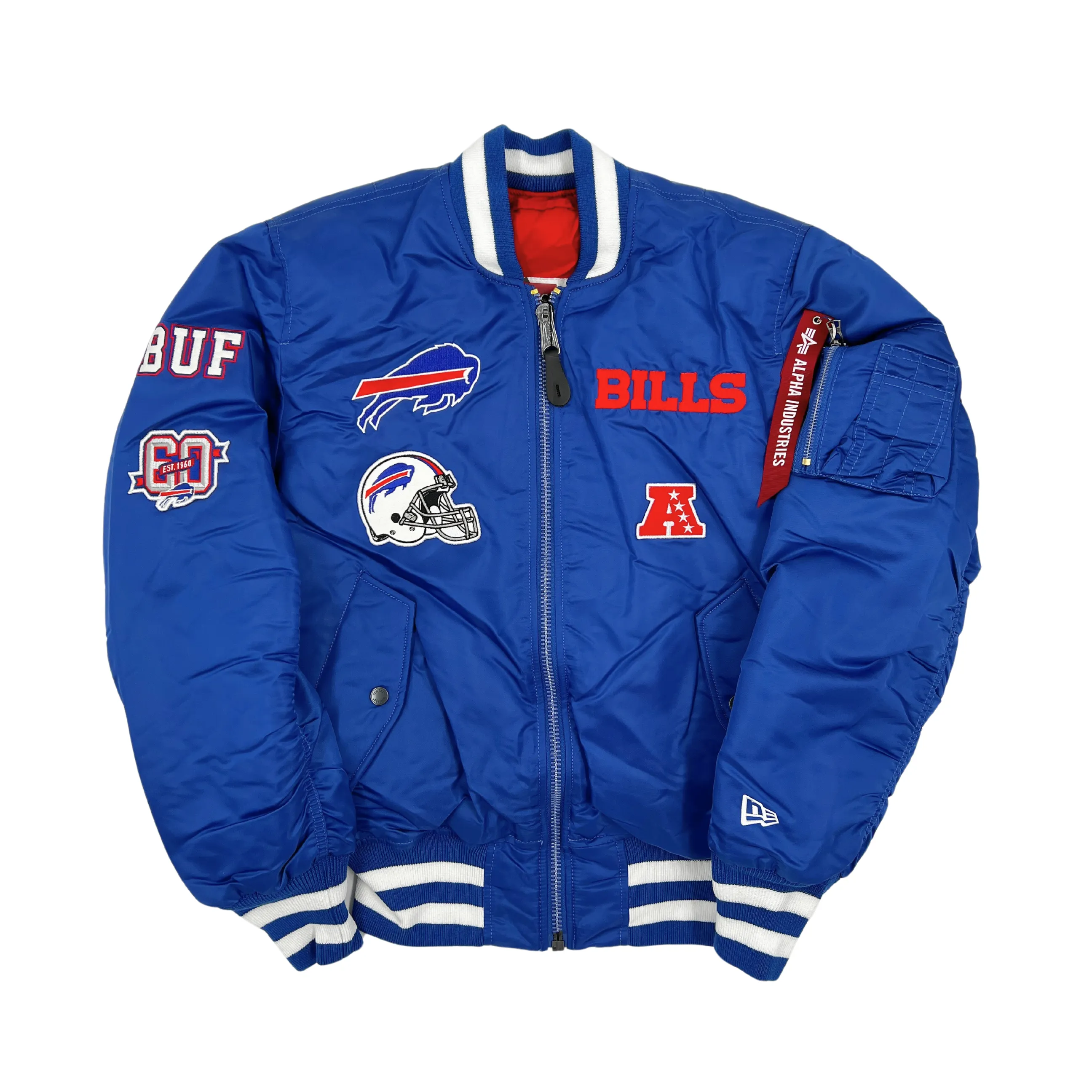 Alpha Industries X Buffalo Bills MA-1 Bomber Jacket