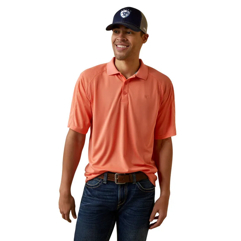 Ariat AC Polo in Peach Echo