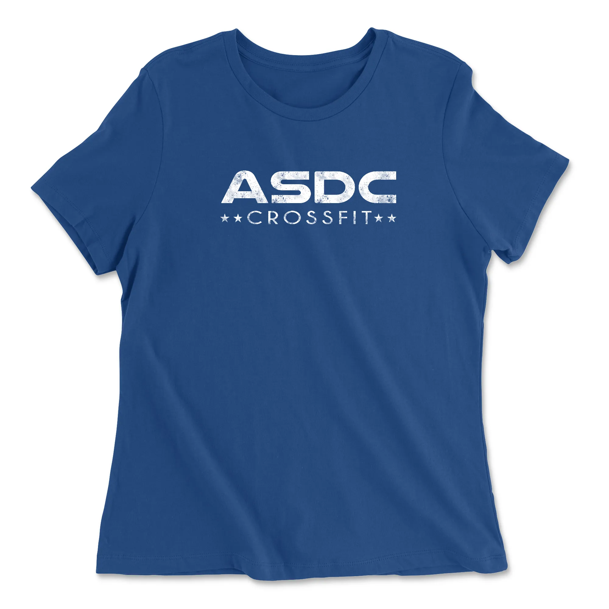 ASDC CrossFit Stacked Womens - Relaxed Jersey T-Shirt