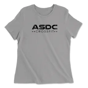 ASDC CrossFit Stacked Womens - Relaxed Jersey T-Shirt