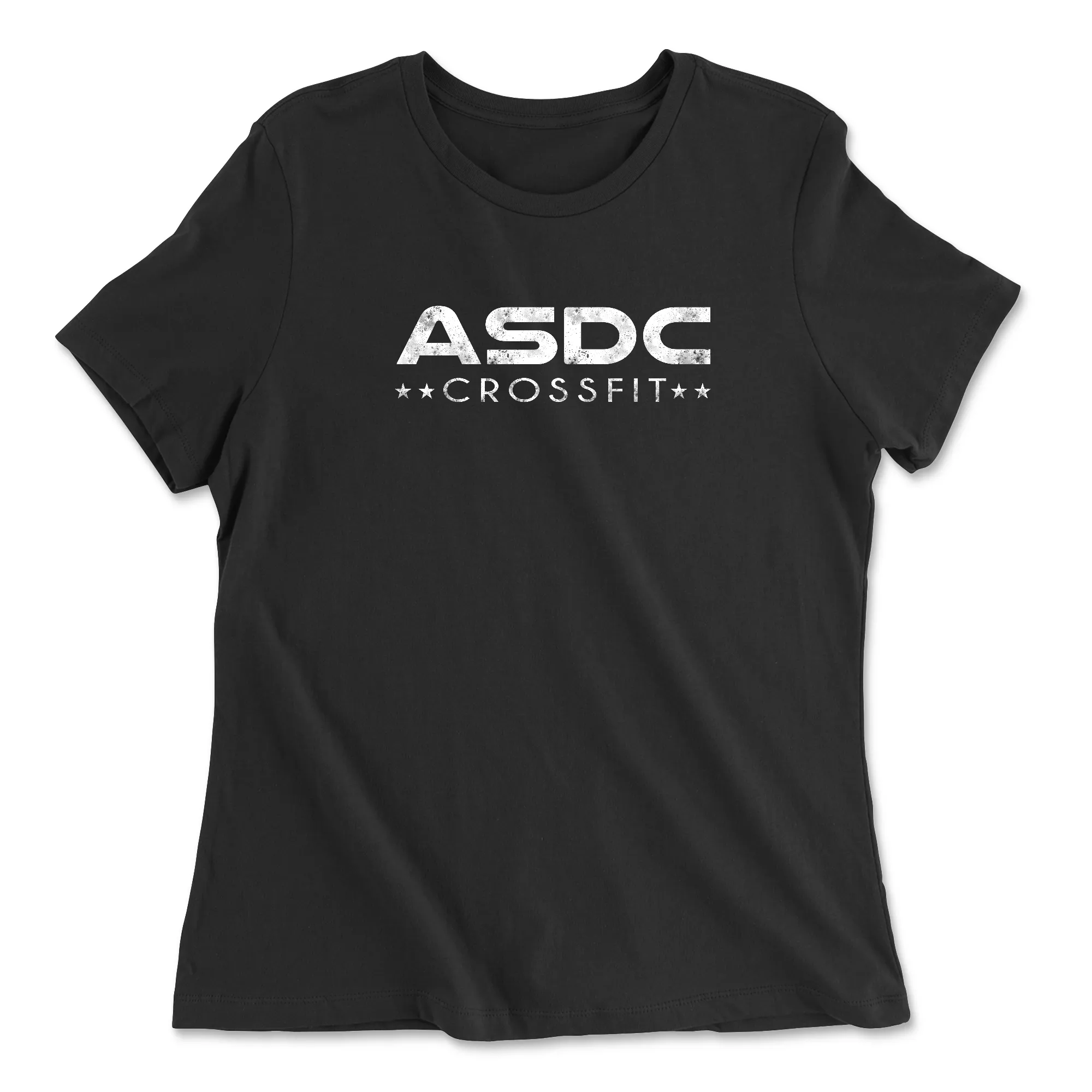 ASDC CrossFit Stacked Womens - Relaxed Jersey T-Shirt