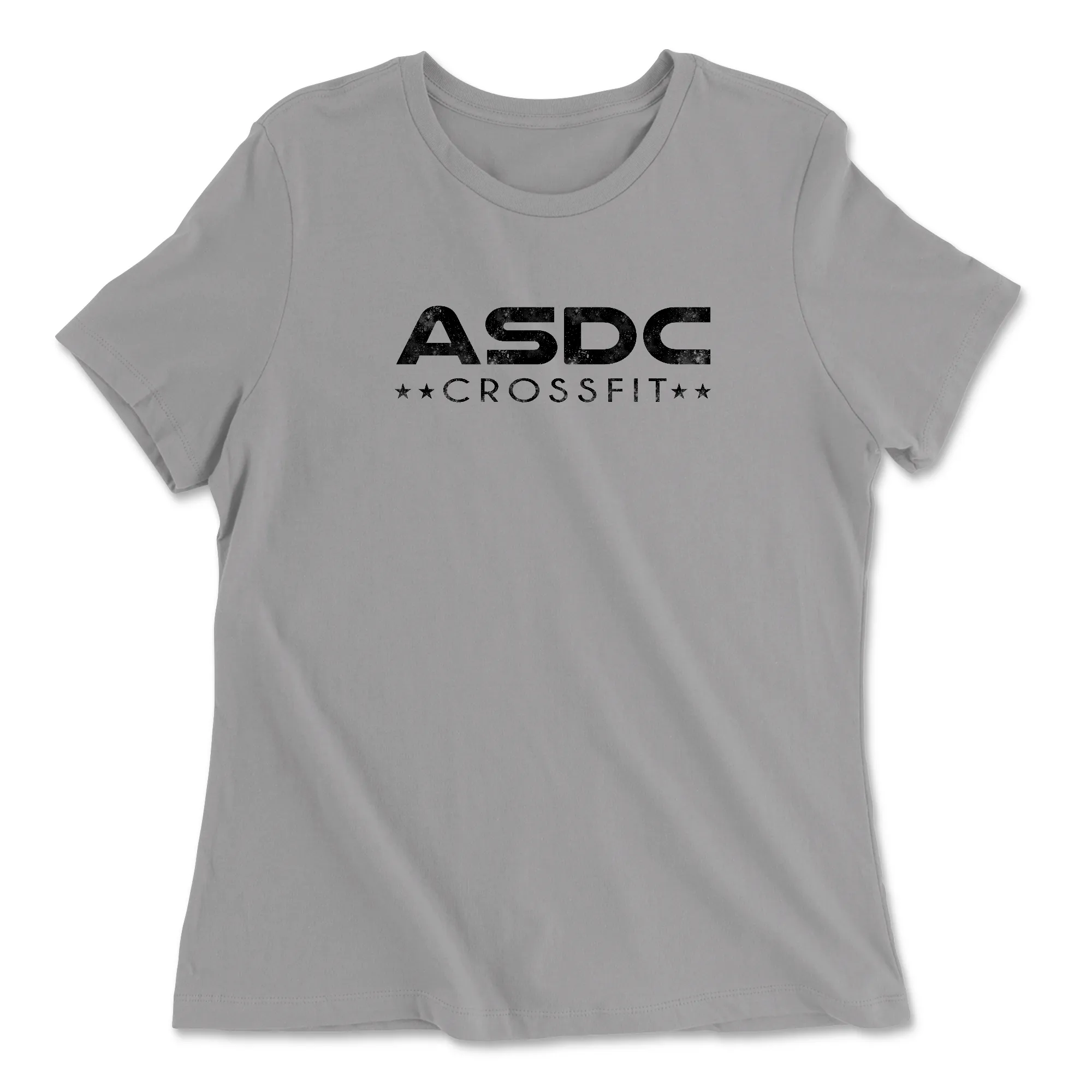 ASDC CrossFit Stacked Womens - Relaxed Jersey T-Shirt