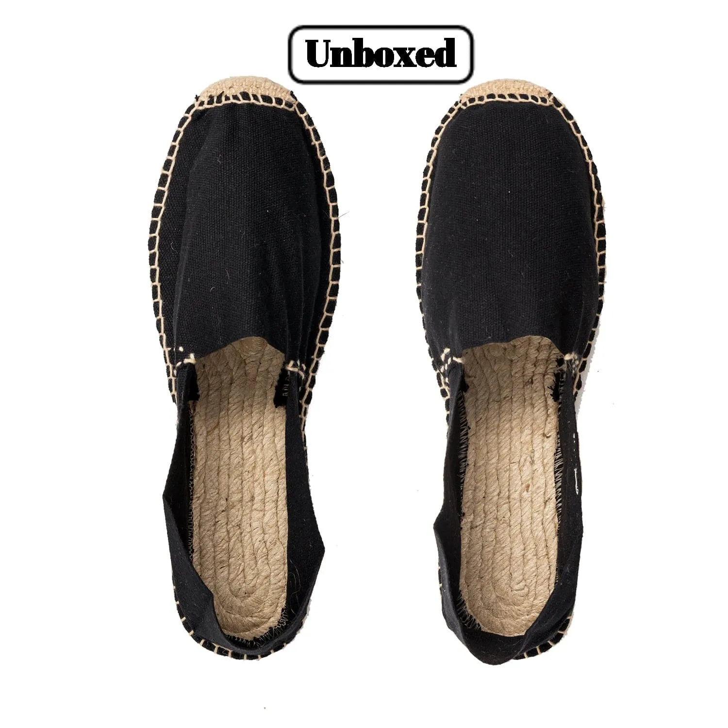 Basic Cotton Blend Espadrilles for Men - Jute