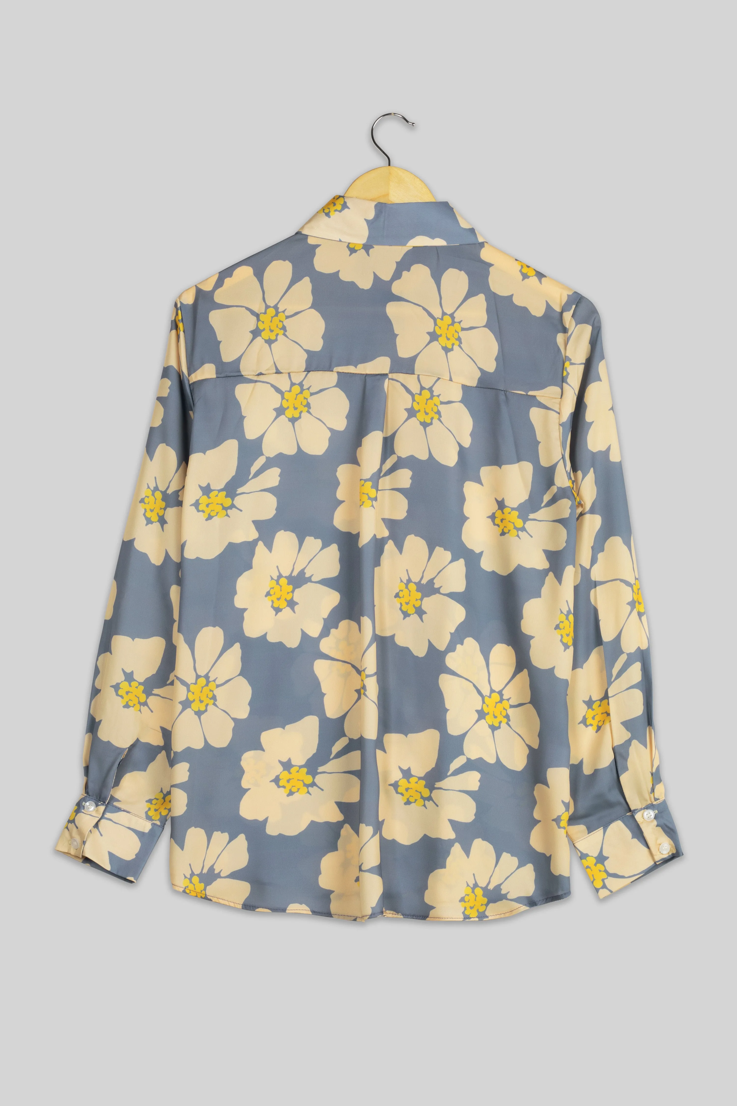 Bestselling Beige Floral Shirt For Women