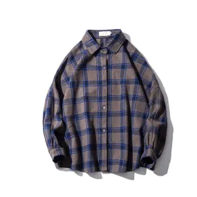 Block Plaid Vintage Shirt