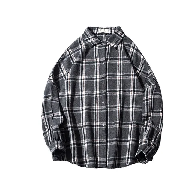 Block Plaid Vintage Shirt