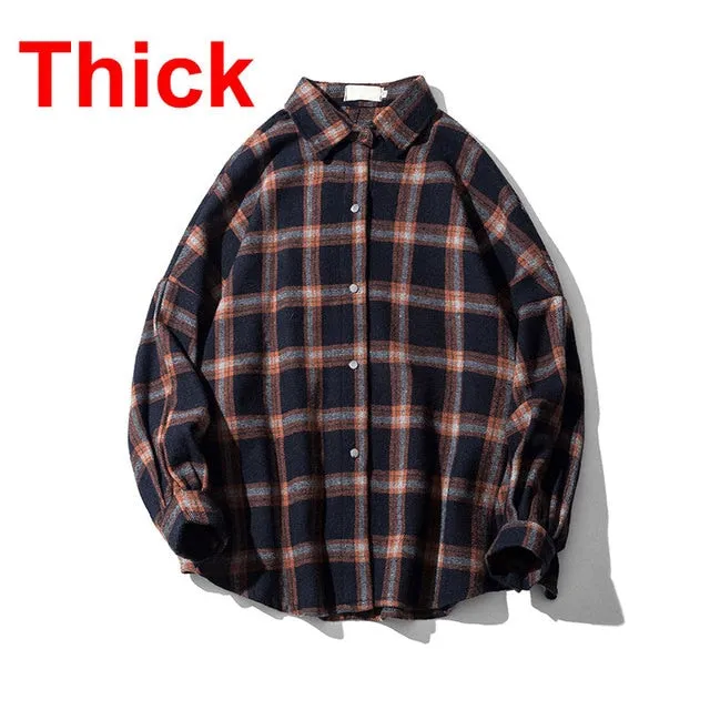 Block Plaid Vintage Shirt