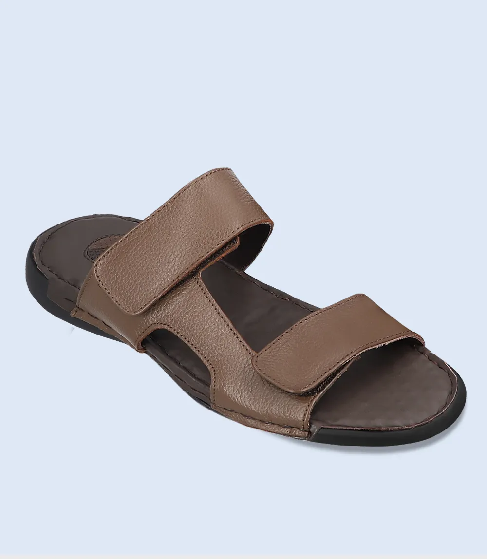 BM4858-KASTANI-Men Comfort Slipper