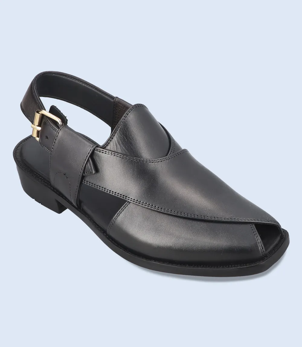 BM5610-BLACK-Men Peshawari's