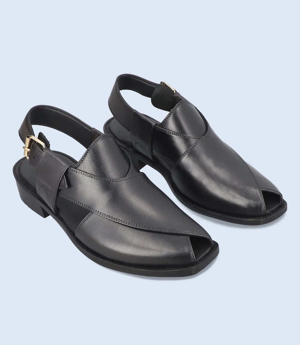 BM5610-BLACK-Men Peshawari's