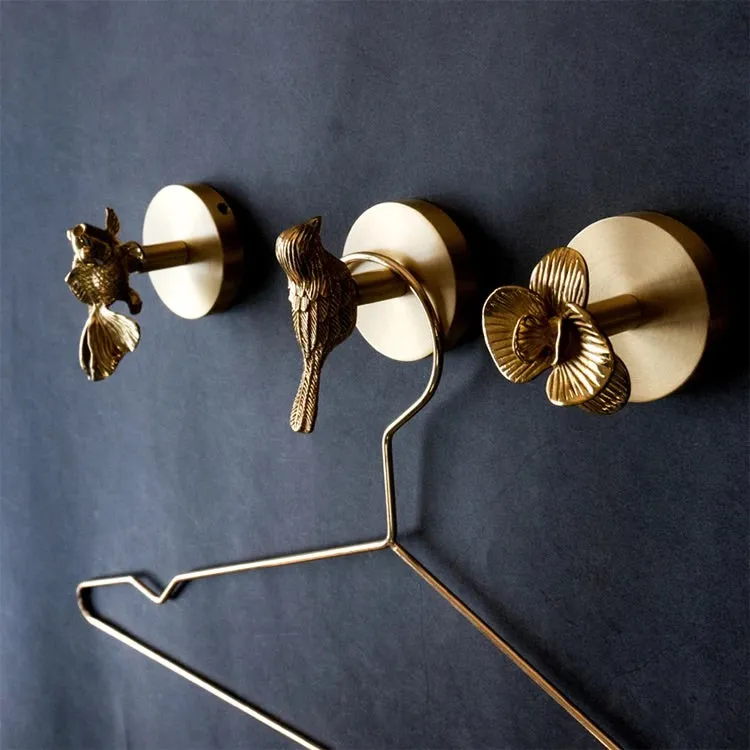 Brass Coat Hooks