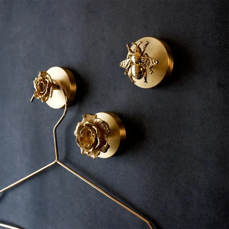 Brass Coat Hooks