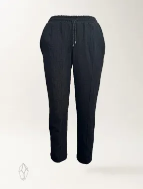 Brooklyn Pant - Black Maze Ponte