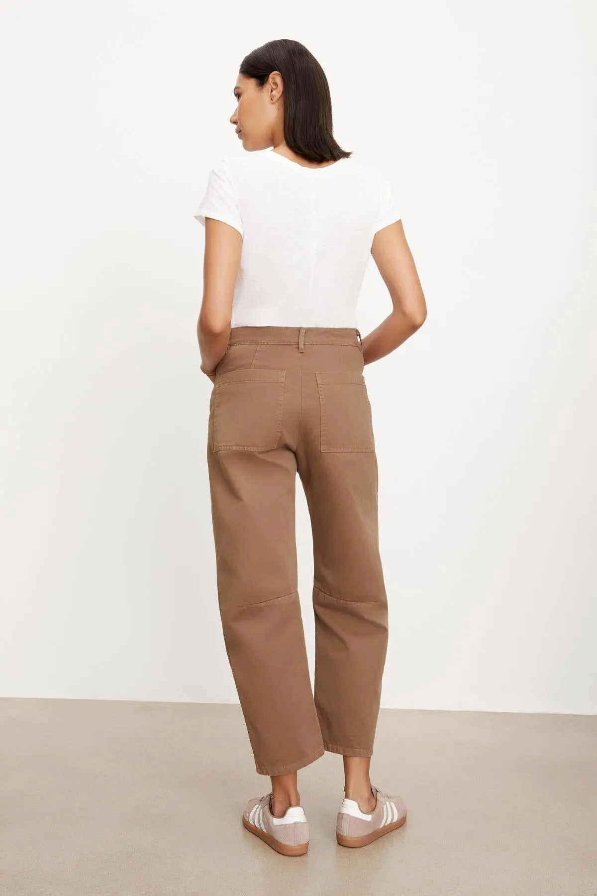 BRYLIE SANDED TWILL UTILITY PANT