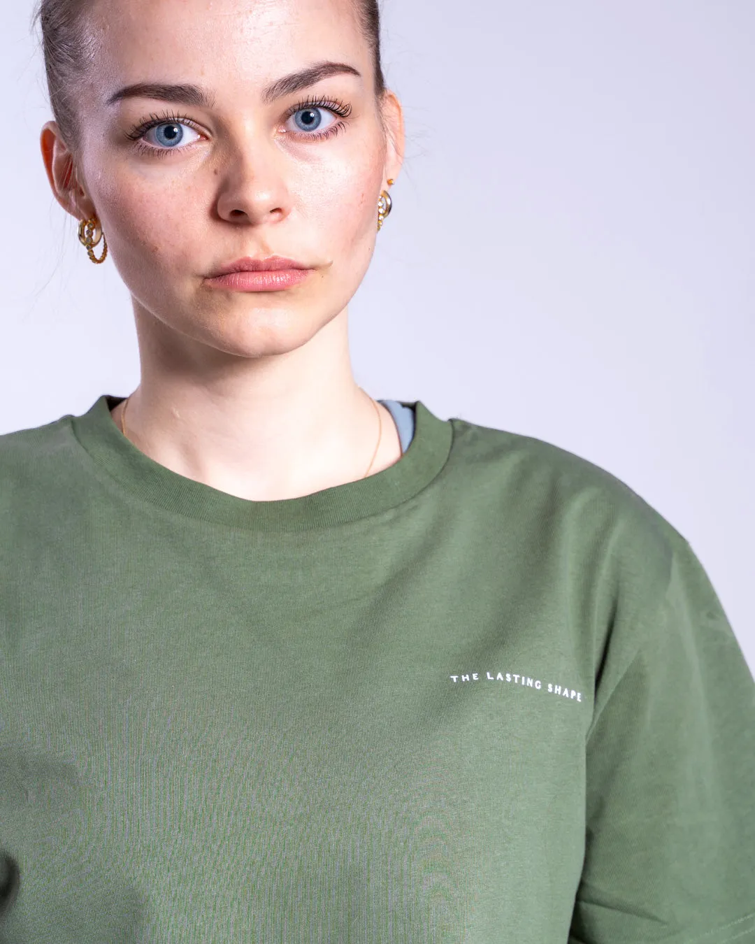 Comfort fit T-shirt - Olive