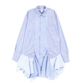 COMME DES GARCONS SHIRT B038 LONG SHIRT STRIPE MIX