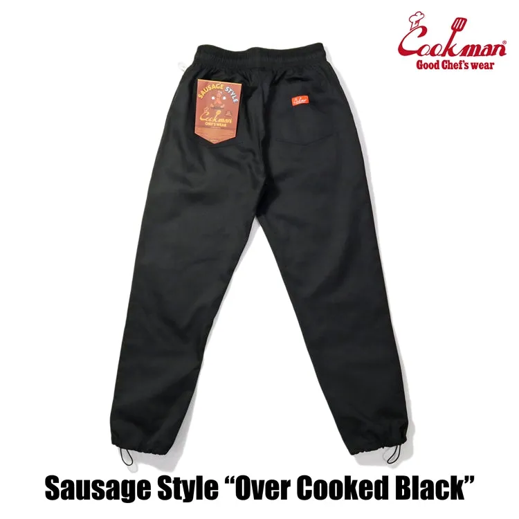 Cookman Chef Pants - Sausage Style : Over Cooked Black