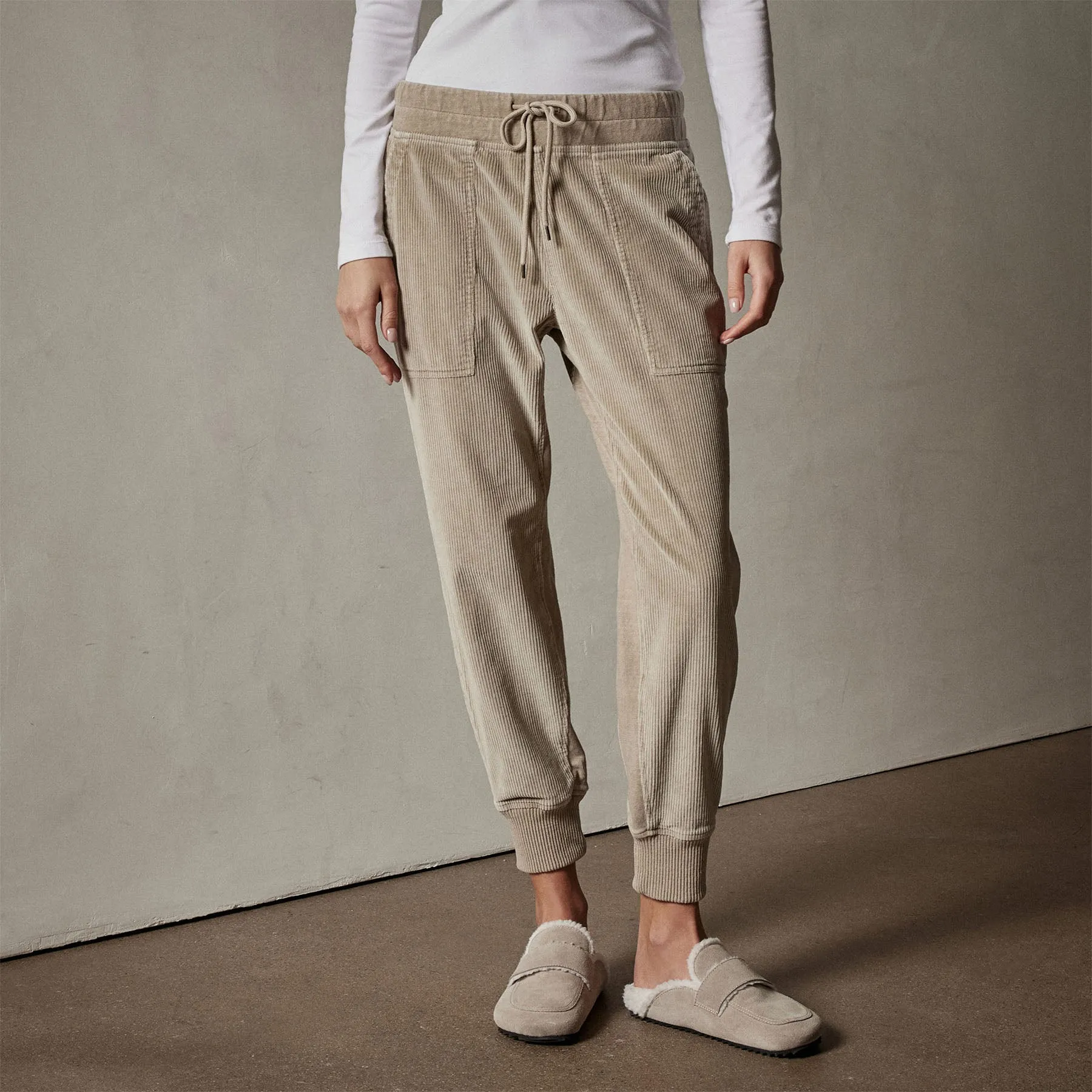 Corduroy Utility Pant - Toast Pigment