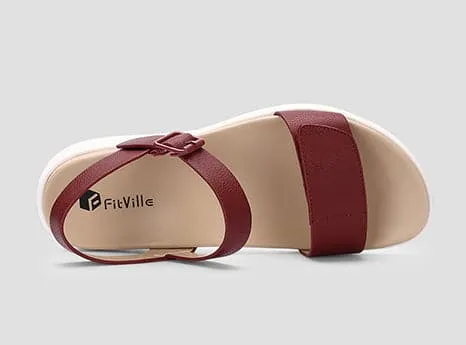 FitVille  Women's Queenesque Sandal V2