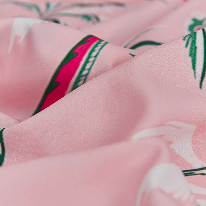 FLAMINGO ALOHA SHIRT