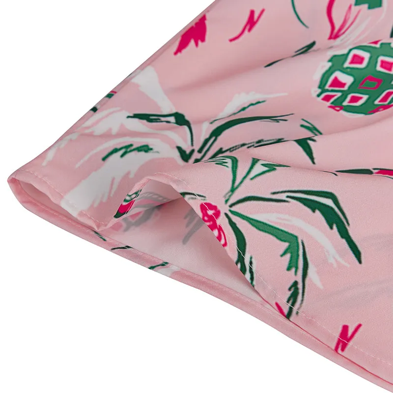 FLAMINGO ALOHA SHIRT