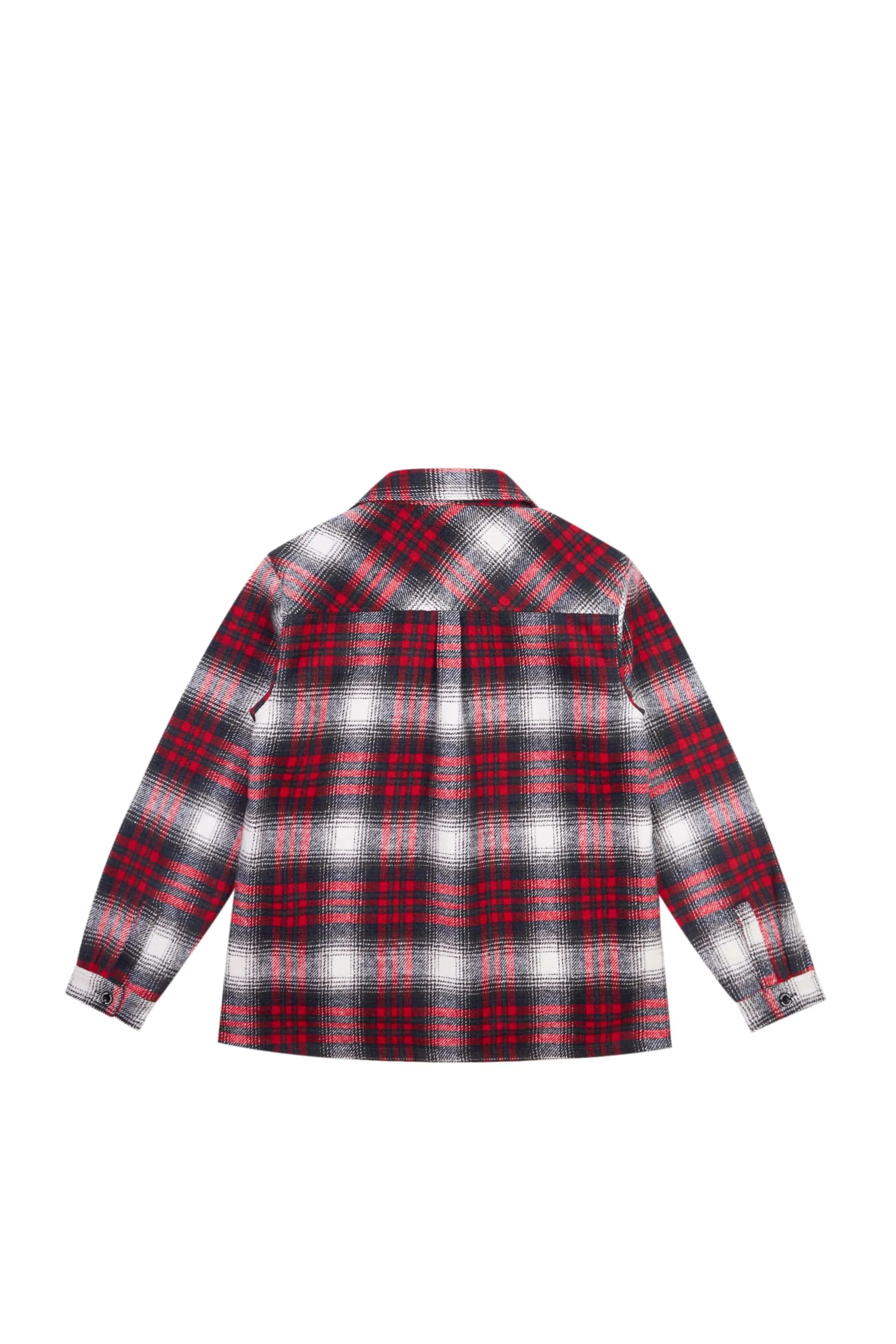 Flannel Shacket - Red