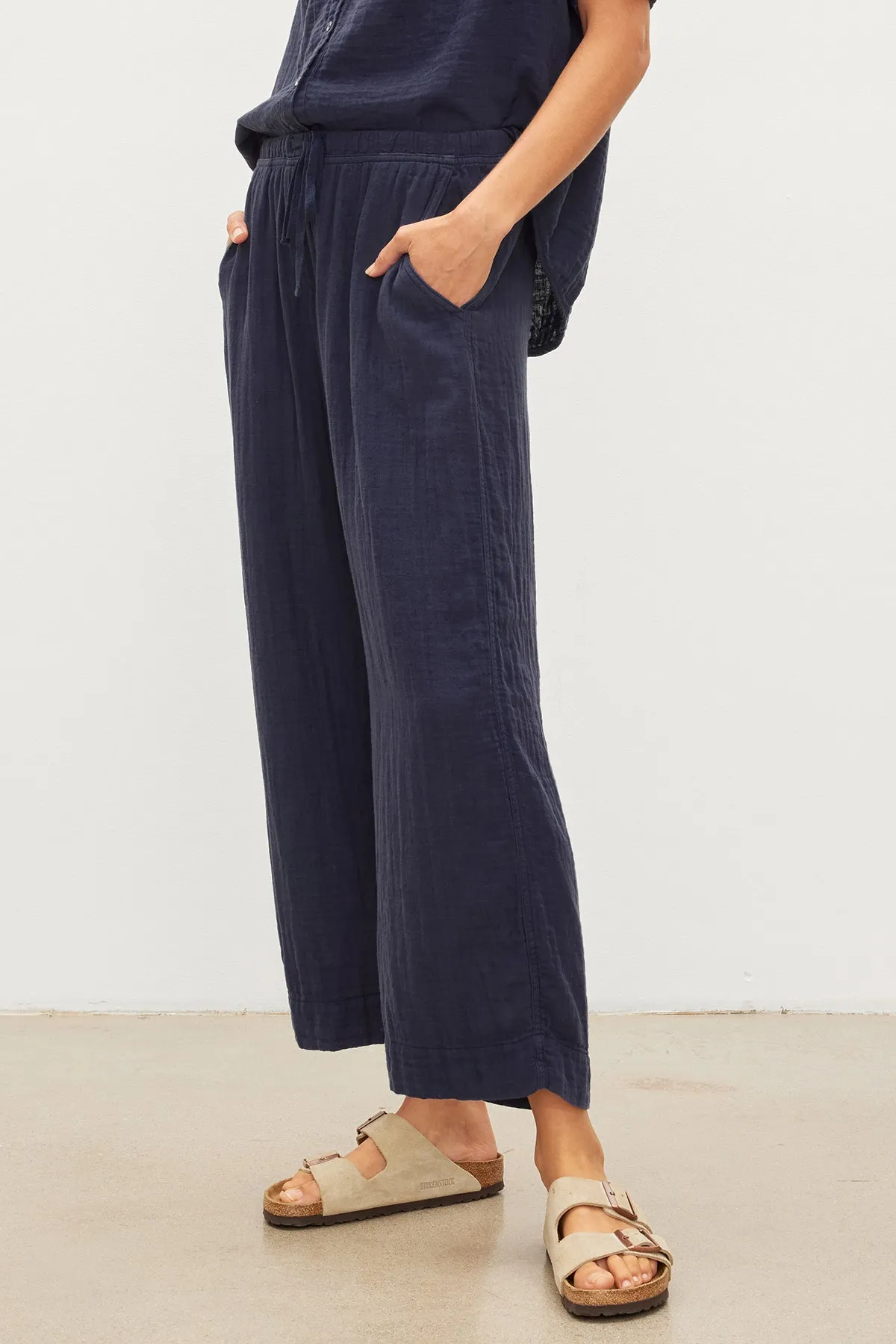 FRANNY COTTON GAUZE PANT