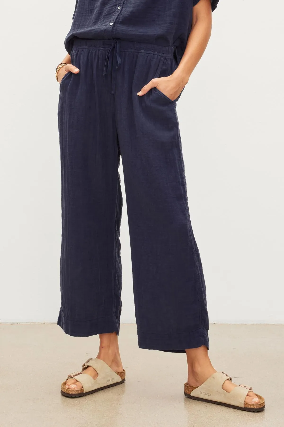 FRANNY COTTON GAUZE PANT