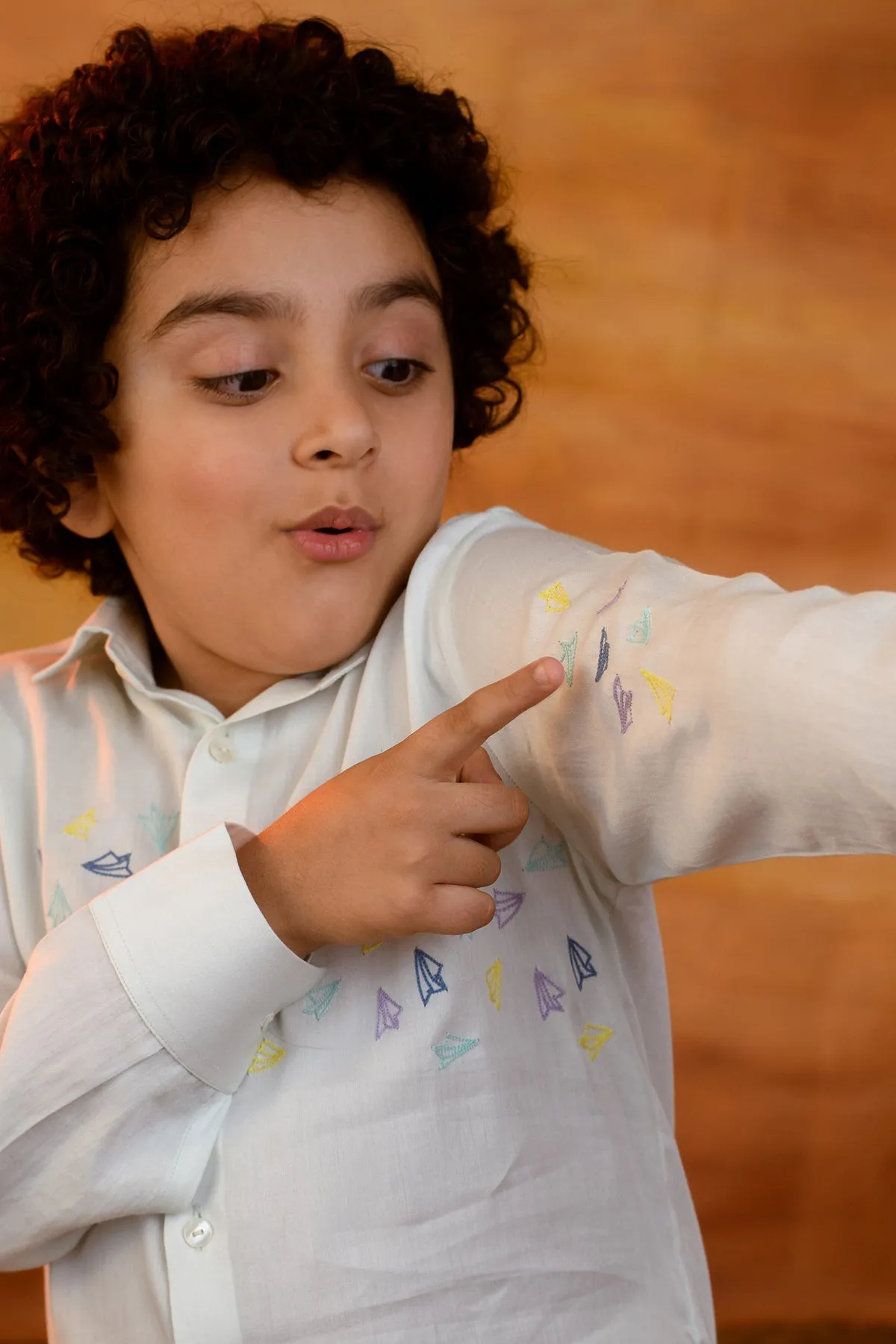 Fura Fura- Hand Embroidered Shirt