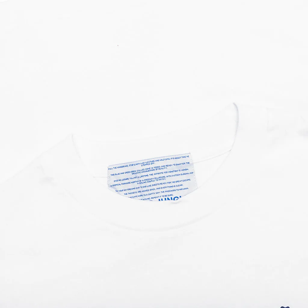 Good Morning Cops Tee - White