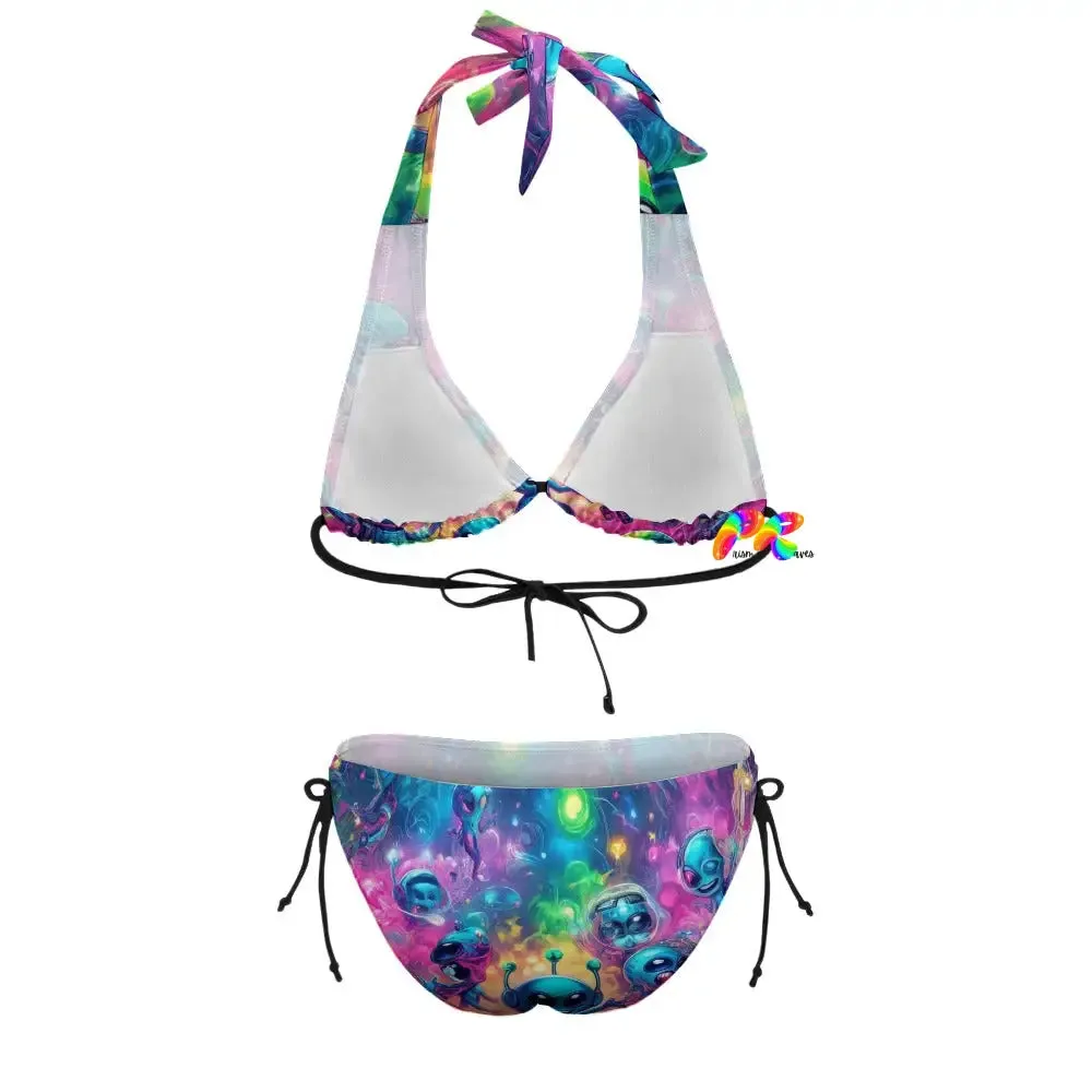 Groove Fest Plus Size Rave Bikini