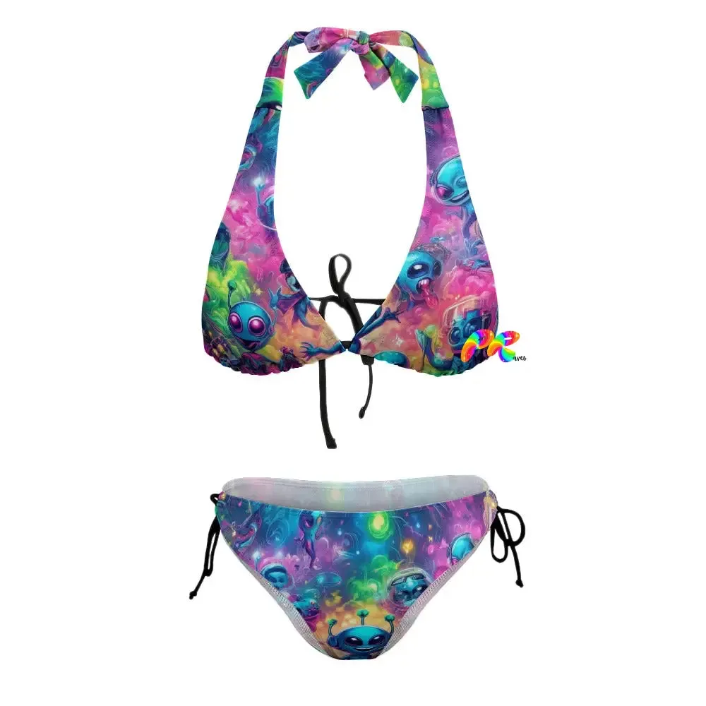 Groove Fest Plus Size Rave Bikini