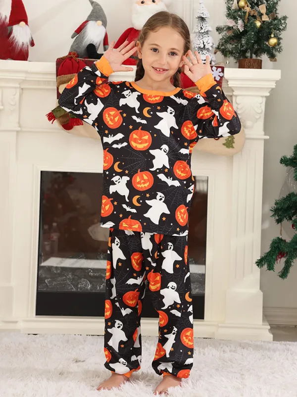 Halloween Family PJs – Ghost & Pumpkin Pajamas 🎃👻