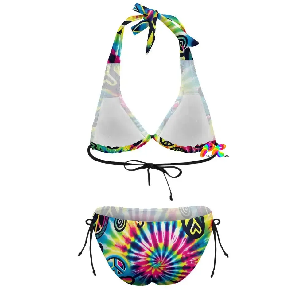 Happy Vibes Rave Plus Size Bikini