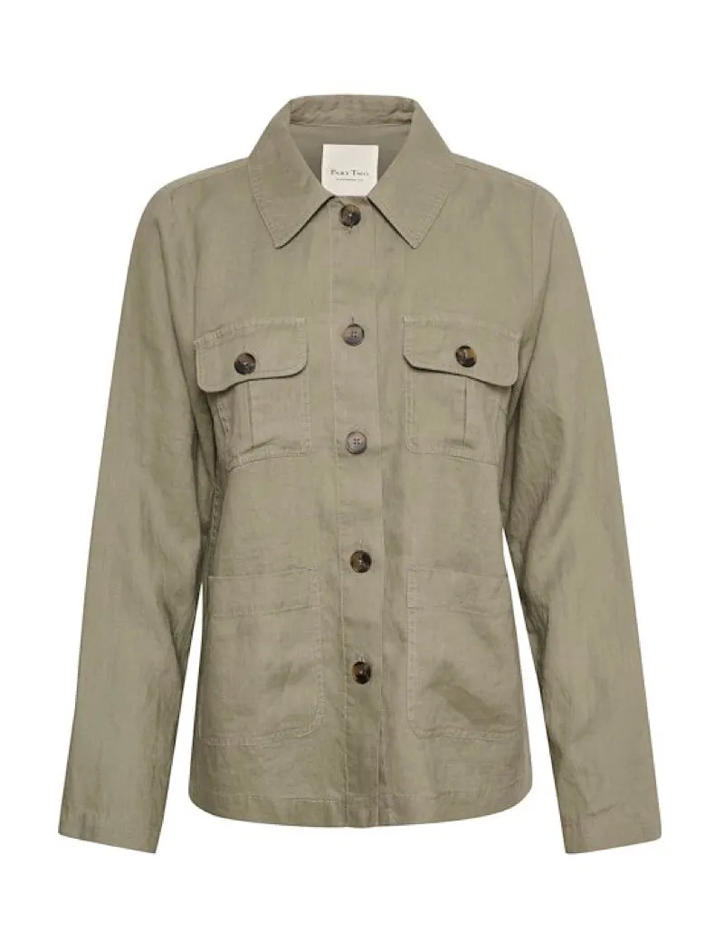 Hemdjacke Elnora PW khaki