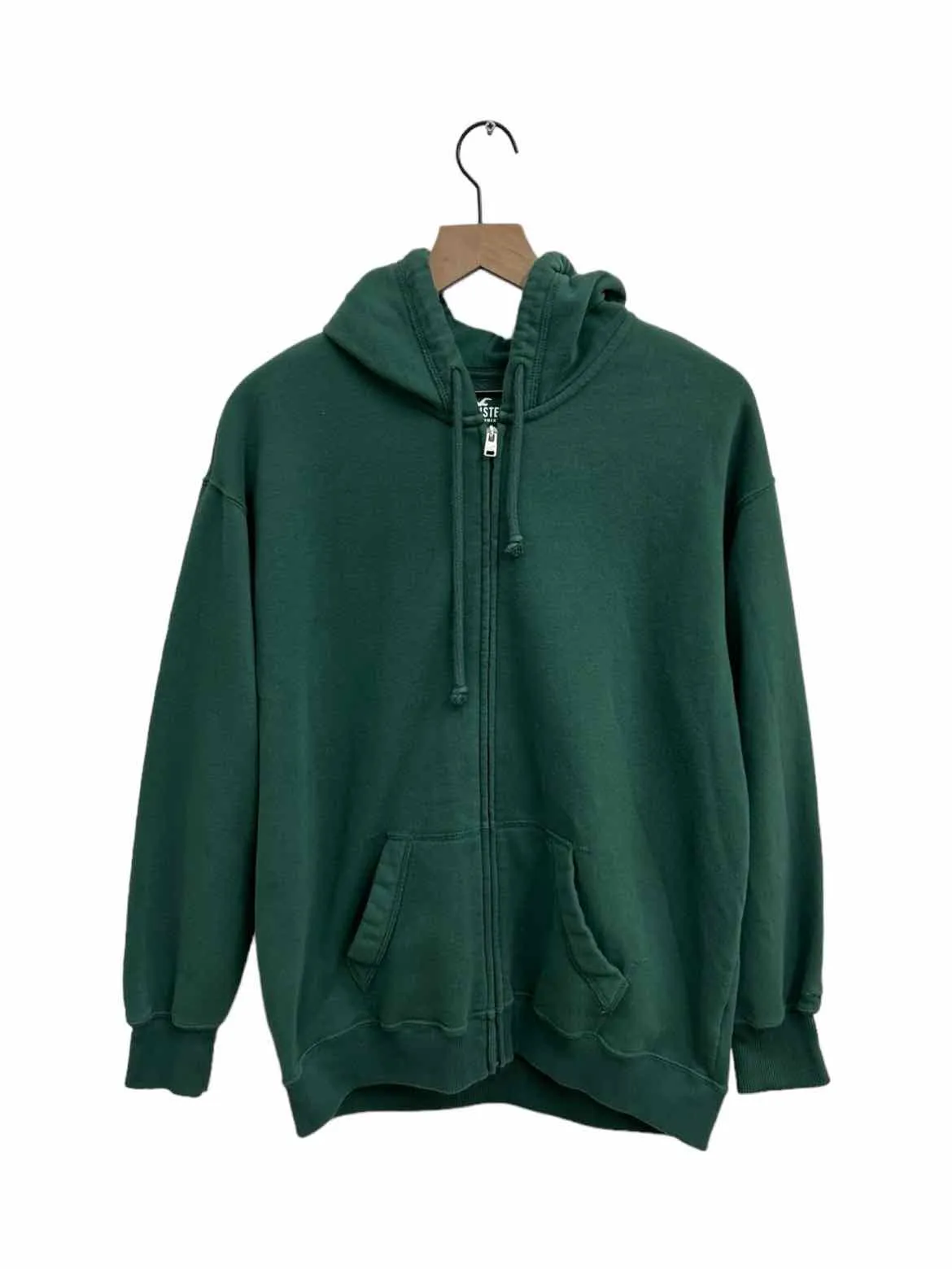 HOLLISTER Green W/HOOD Women Size S Jacket