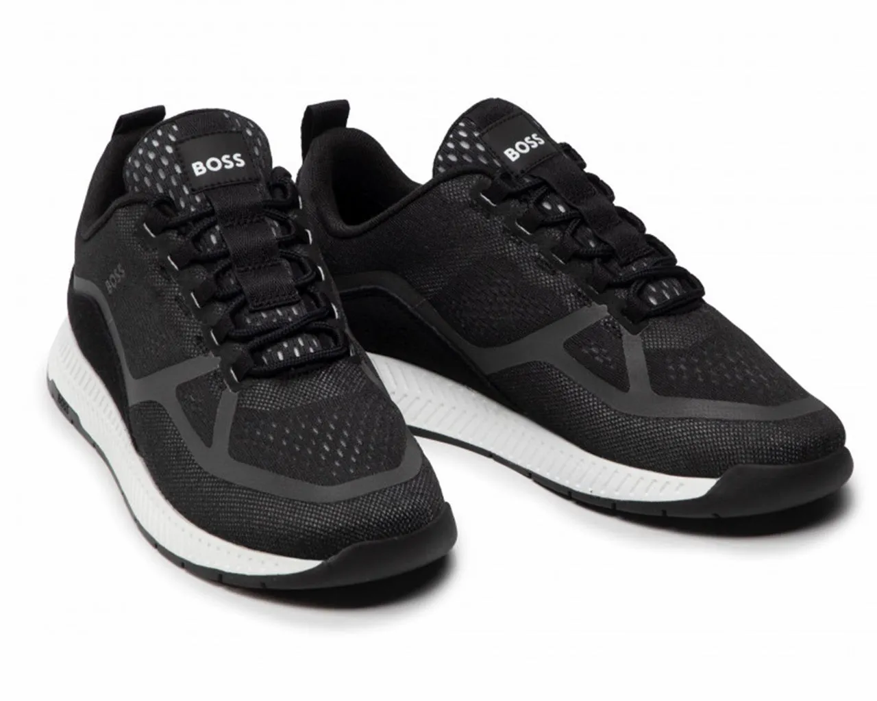 Hugo Boss 50470622 Titanium Runn Eme Trainers Black