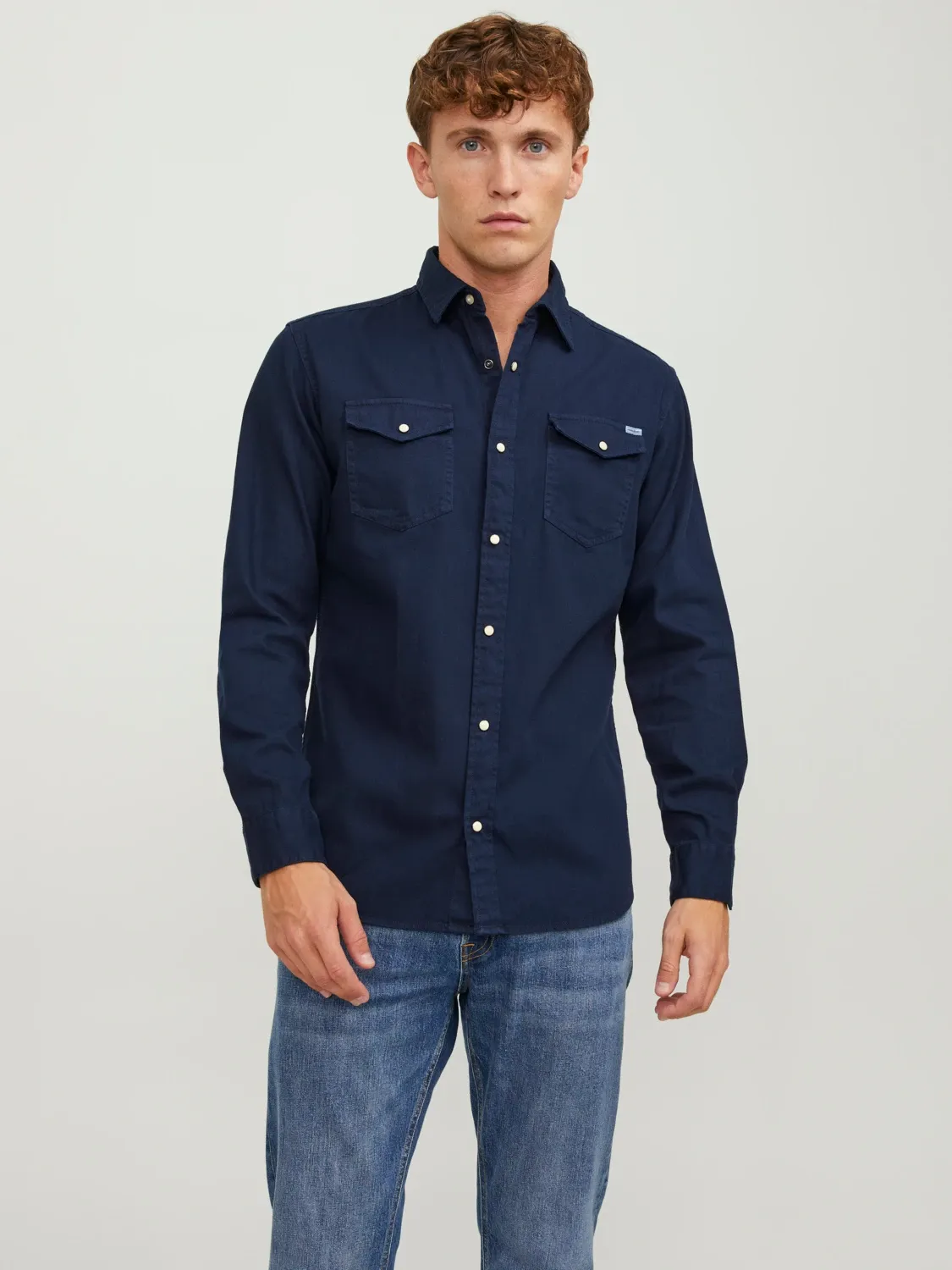 Jack & Jones Western Shirt Navy