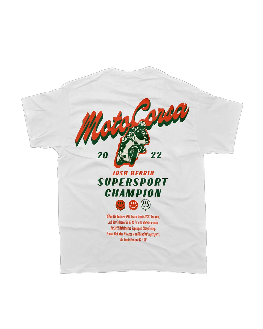 Josh Herrin x MotoCorsa SuperSport Champion Tee