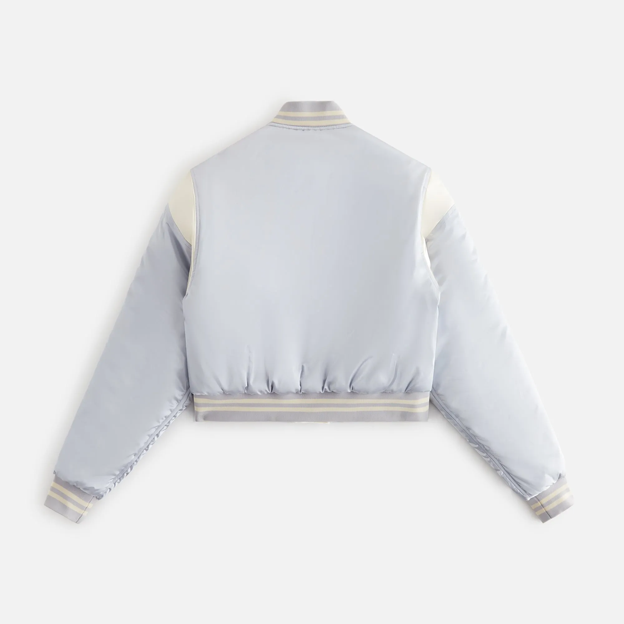 Kith Women Landry Cropped Varsity Bomber - Kyanite