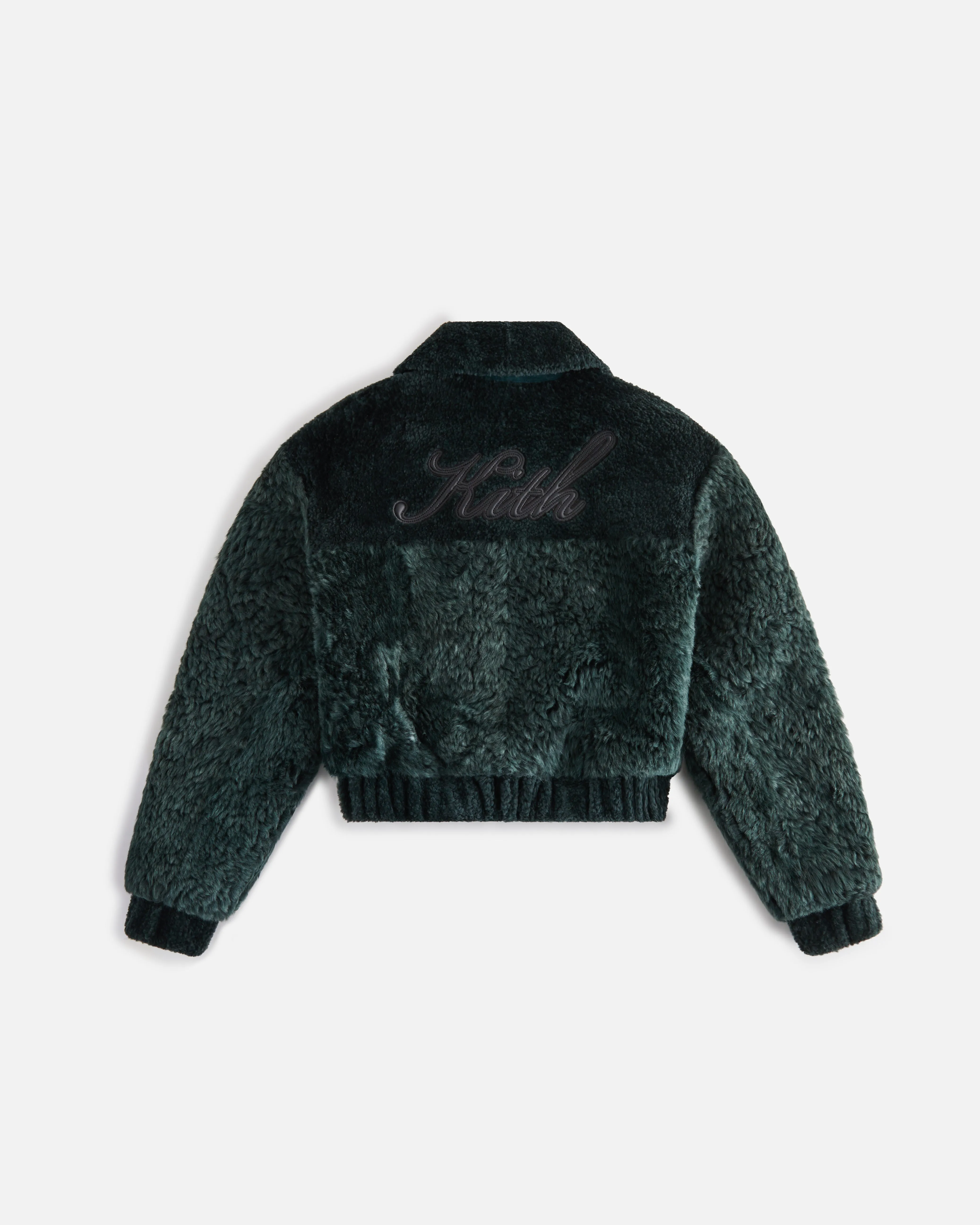 Kith Women Lennox Panelled Shearling Bomber - Machine