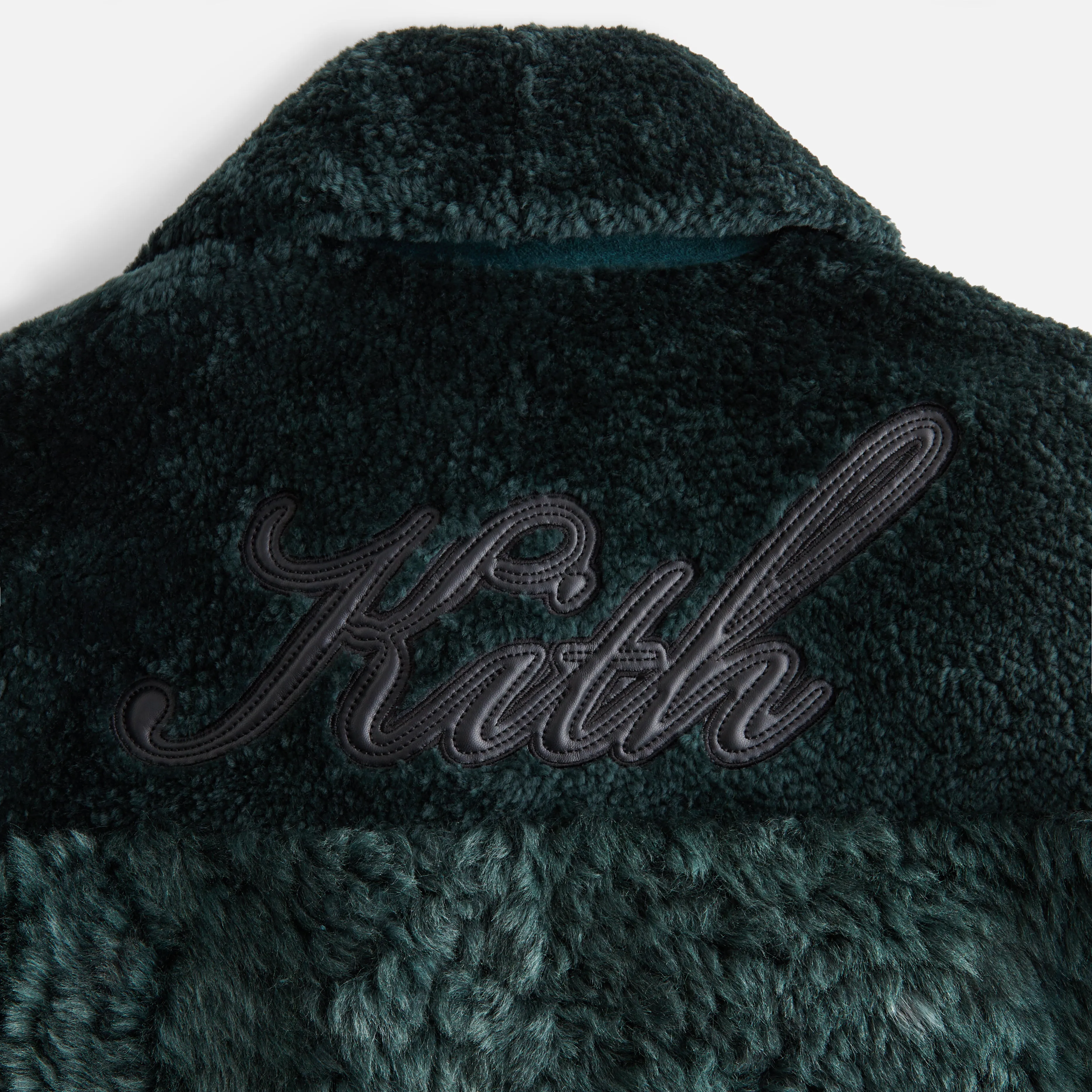 Kith Women Lennox Panelled Shearling Bomber - Machine