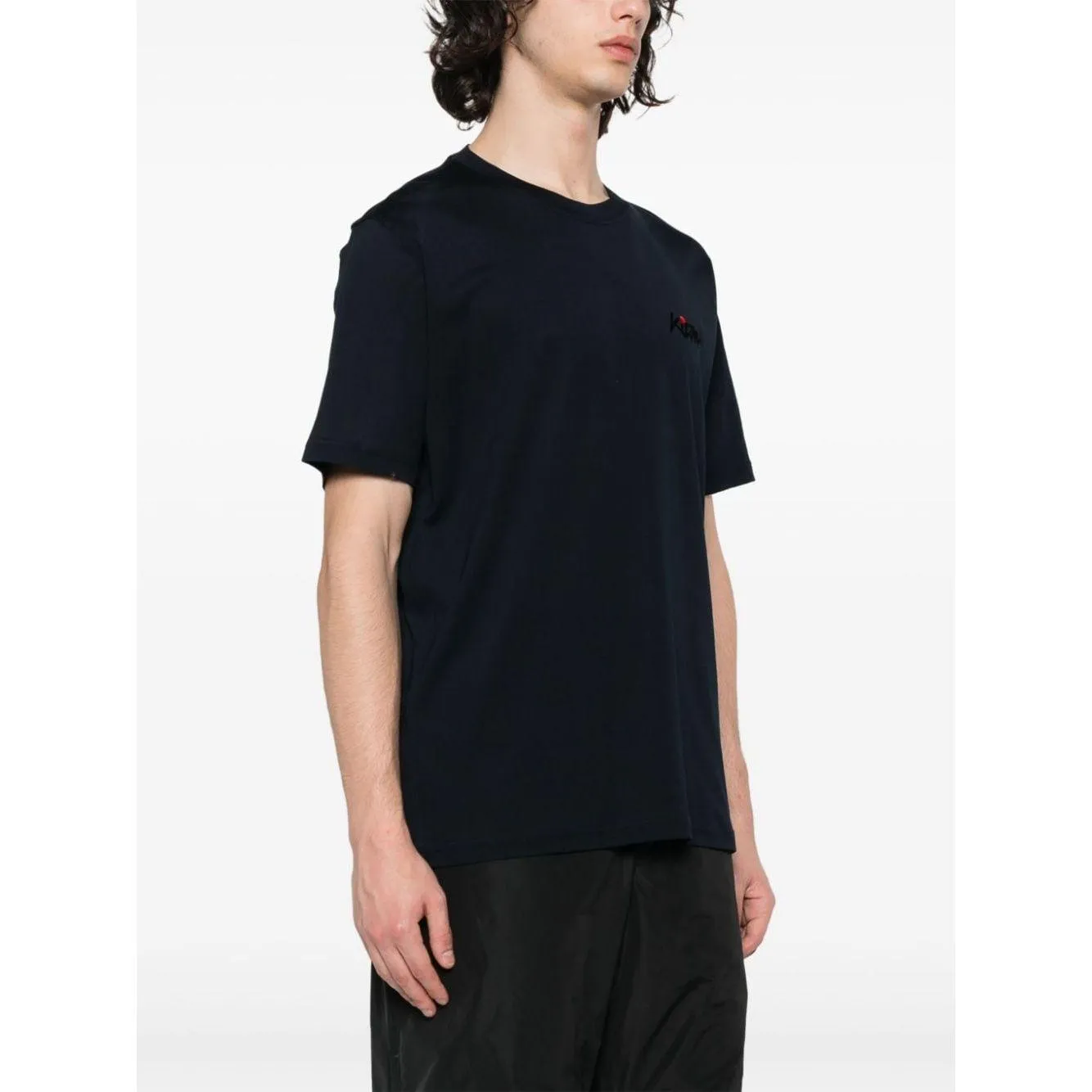 Kiton T-shirts and Polos Blue